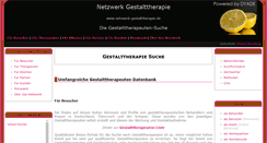 Desktop Screenshot of netzwerk-gestalttherapie.de